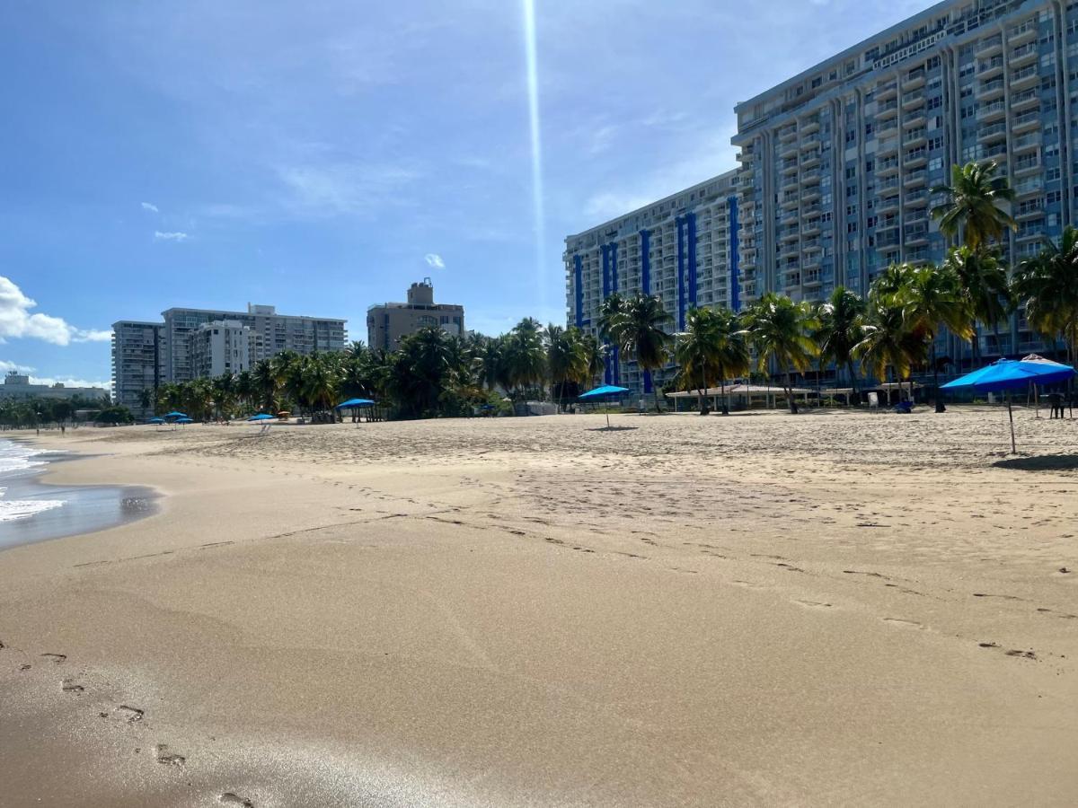 Isla Verde Frente A La Playa Y Piscina, Centrico Y Accesible San Juan Buitenkant foto